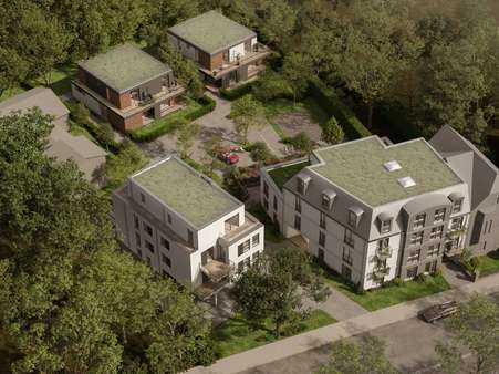 Gesamtansicht Quartier - Etagenwohnung in 52072 Aachen mit 35m² kaufen