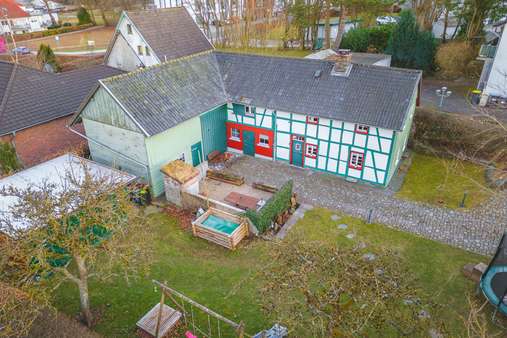 Luftaufnahme - Einfamilienhaus in 52152 Simmerath mit 122m² kaufen
