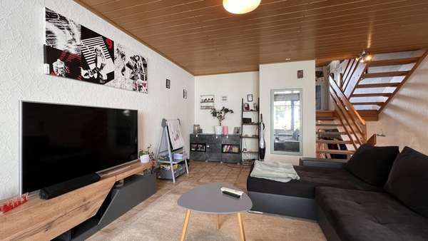 Wohnzimmer - Einfamilienhaus in 52223 Stolberg (Rheinland) mit 96m² kaufen