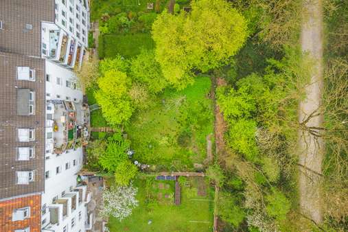 Vogelperspektive Rückwärtige Ansicht - Mehrfamilienhaus in 52066 Aachen-Mitte mit 718m² als Kapitalanlage kaufen