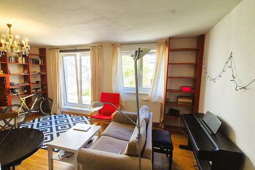 Wohnbereich - Etagenwohnung in 52062 Aachen mit 74m² kaufen