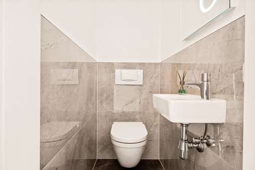 Gäste-WC - Penthouse-Wohnung in 52146 Würselen mit 130m² kaufen