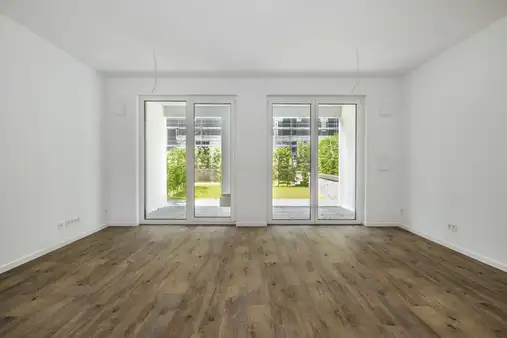 Moderne Neubau-Stadtwohnungen
in sehr ruhiger aber verkehrsgünstiger Lage