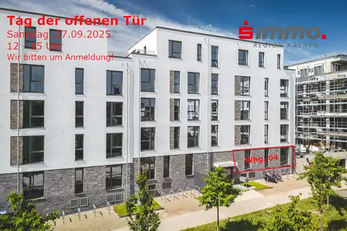Moderne Neubau-Stadtwohnungen
in sehr ruhiger aber verkehrsgünstiger Lage