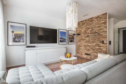 Wohnzimmer - Einfamilienhaus in 52066 Aachen mit 133m² kaufen