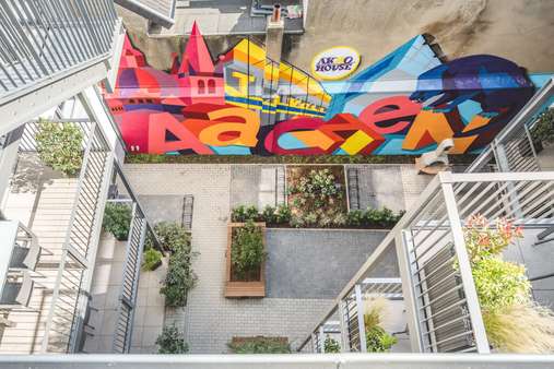 Innenhof - Mehrfamilienhaus in 52062 Aachen mit 1200m² als Kapitalanlage kaufen