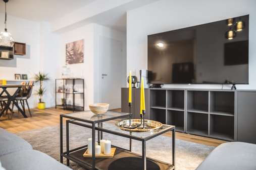 Wohnzimmer - Mehrfamilienhaus in 52062 Aachen mit 1200m² als Kapitalanlage kaufen