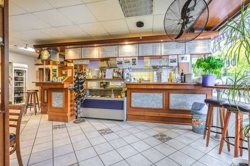 Restauranttheke Restauranttheke - Wohn- / Geschäftshaus in 52222 Stolberg mit 110m² kaufen
