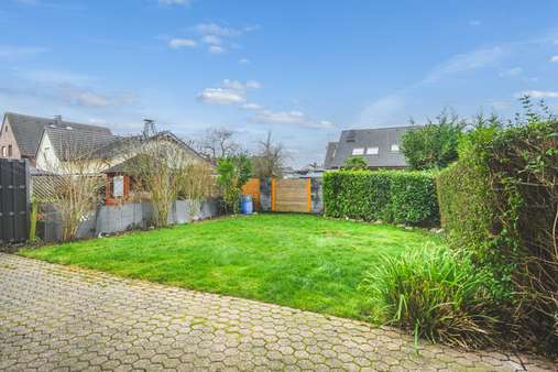 Terrasse und Garten - Einfamilienhaus in 52399 Merzenich mit 110m² kaufen