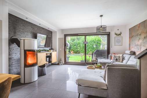 Wohnzimmer - Einfamilienhaus in 52134 Herzogenrath mit 115m² kaufen