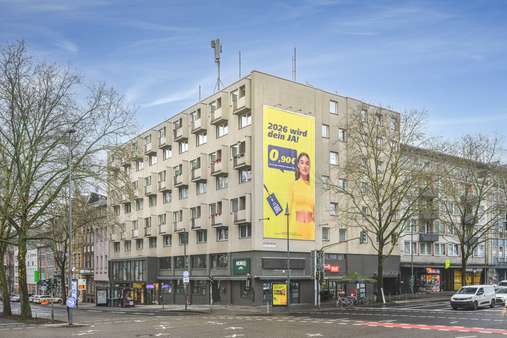Straßenansicht Straßenansicht - Wohn- / Geschäftshaus in 52062 Aachen mit 2410m² als Kapitalanlage kaufen