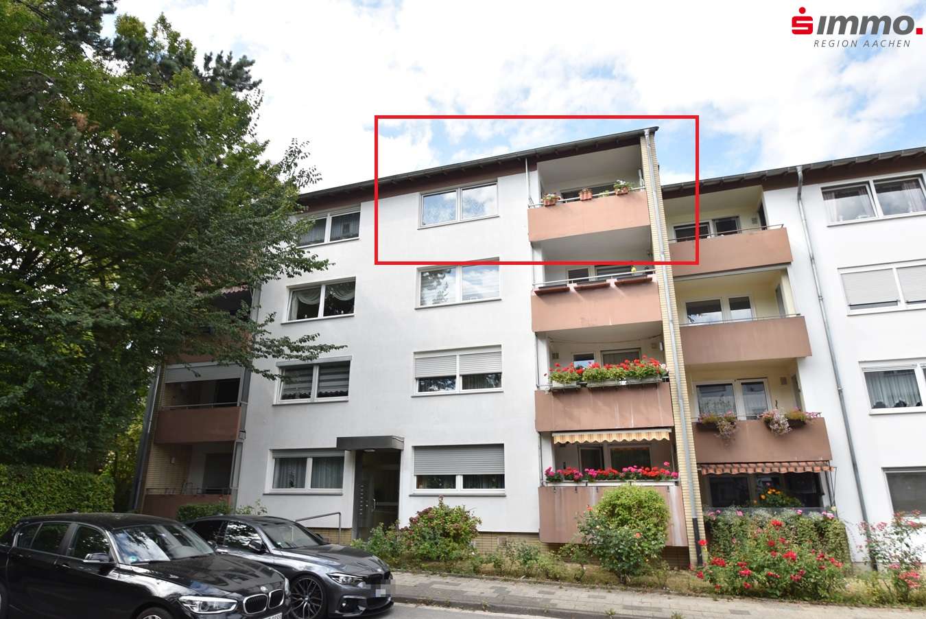 Straßenansicht II - Etagenwohnung in 52078 Aachen mit 83m² günstig kaufen