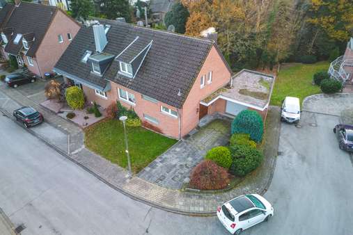 Luftbild - Einfamilienhaus in 52146 Würselen mit 130m² kaufen