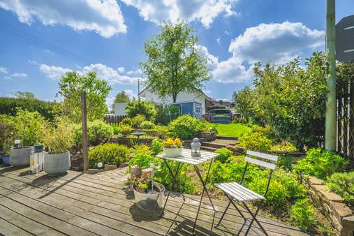 Garten mit Terrasse - Einfamilienhaus in 52156 Monschau mit 200m² kaufen