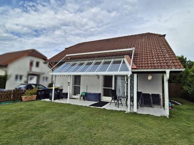 Gartenansicht - Doppelhaushälfte in 52388 Nörvenich mit 122m² kaufen