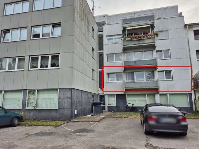 Rückansicht Rückansicht - Etagenwohnung in 52351 Düren mit 64m² kaufen