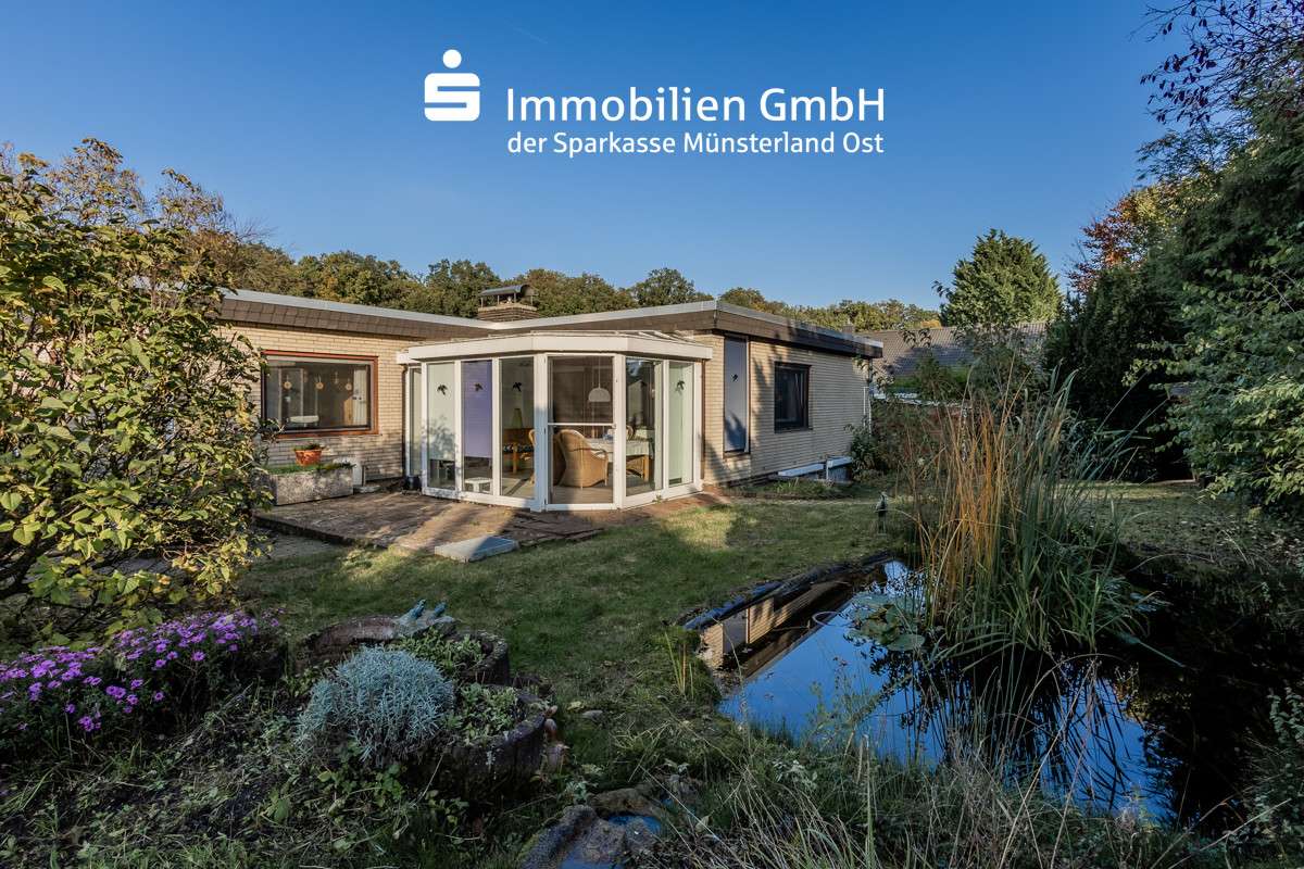 Süd-Westansicht - Bungalow in 59302 Oelde mit 120m² kaufen