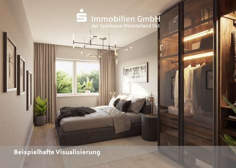 Schlafzimmer - Reihenendhaus in 48155 Münster mit 139m² kaufen
