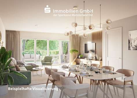 Wohn-Essbereich - Reihenendhaus in 48155 Münster mit 139m² kaufen