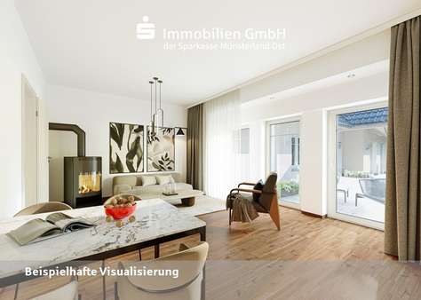 Wohn-/Essbereich (Altbau EG) - Zweifamilienhaus in 48346 Ostbevern mit 270m² kaufen