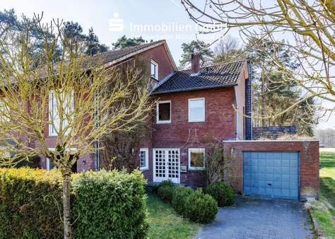 Vorderansicht - Doppelhaushälfte in 48346 Ostbevern / Brock mit 155m² kaufen