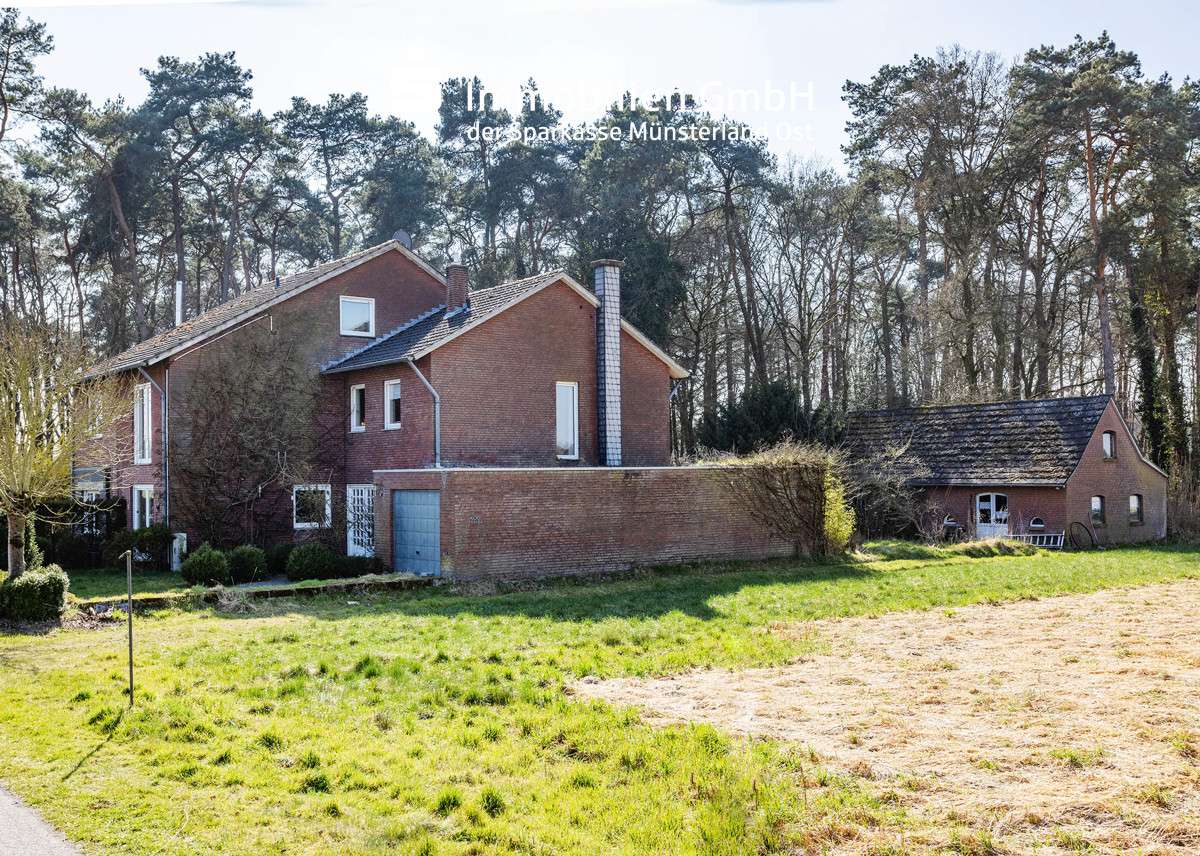 Vorderansicht - Doppelhaushälfte in 48346 Ostbevern / Brock mit 155m² kaufen