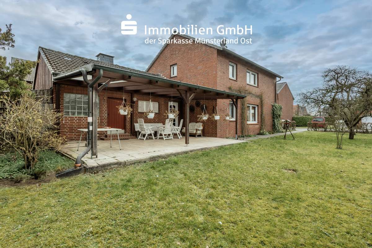 Rückansicht - Einfamilienhaus in 59227 Ahlen / Vorhelm mit 125m² kaufen