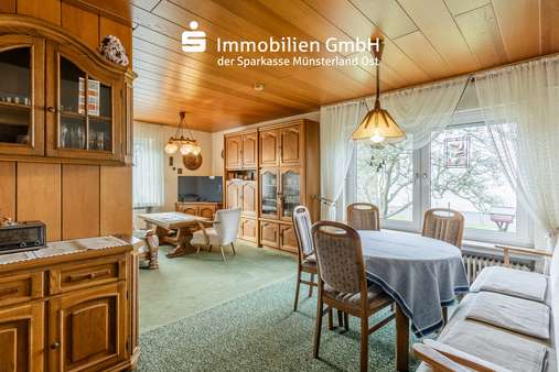 Wohn- und Esszimmer im Erdgeschoss - Einfamilienhaus in 59227 Ahlen / Vorhelm mit 125m² kaufen