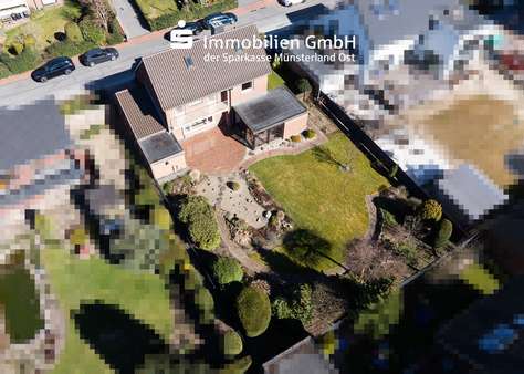 Drohnenansicht - Einfamilienhaus in 48157 Münster mit 149m² kaufen