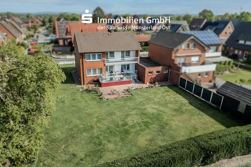 Vogelperspektive - Zweifamilienhaus in 48336 Sassenberg / Füchtorf mit 135m² kaufen