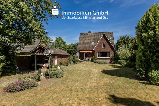Rückansicht - Einfamilienhaus in 59269 Beckum mit 88m² kaufen