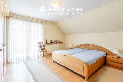 Schlafzimmer - Doppelhaushälfte in 48231 Warendorf-Milte mit 123m² kaufen