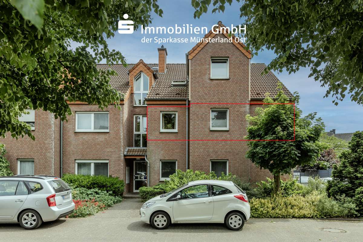 Vorderansicht - Etagenwohnung in 59227 Ahlen mit 90m² kaufen