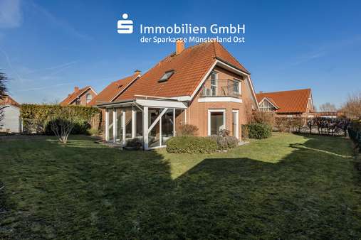 Rückansicht - Einfamilienhaus in 59227 Ahlen mit 117m² kaufen