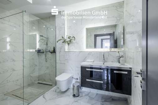 Badezimmer - Etagenwohnung in 59269 Beckum mit 66m² kaufen