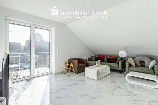 Wohnbereich (Wohnung 5) Wohnbereich (Wohnung 5) - Etagenwohnung in 59269 Beckum mit 132m² kaufen