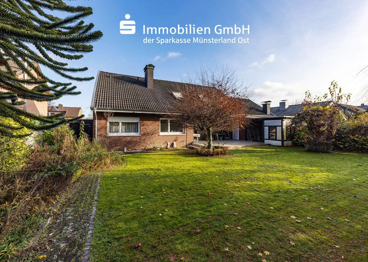 Rückansicht Rückansicht - Einfamilienhaus in 48163 Münster mit 103m² kaufen