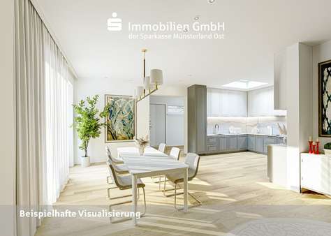 Küche /Esszimmer Küche /Esszimmer - Bungalow in 48157 Münster mit 107m² kaufen