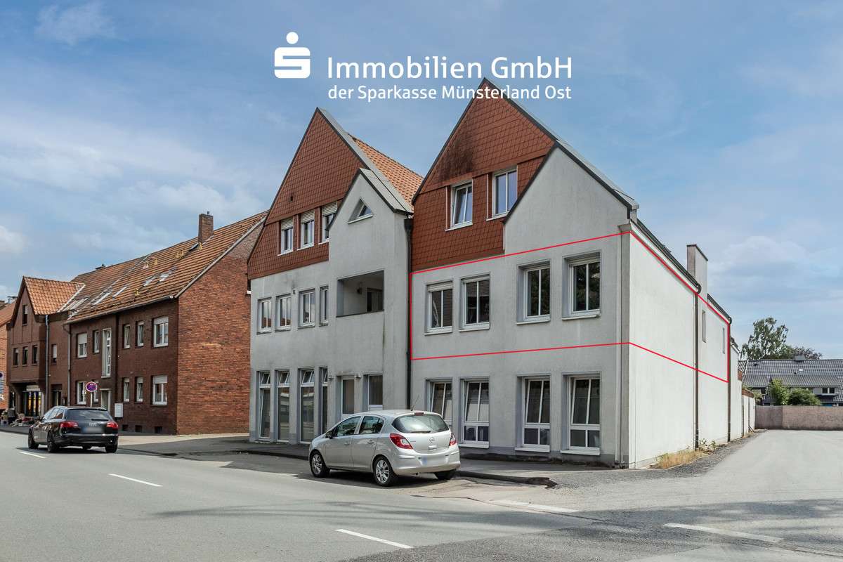Vorderansicht Vorderansicht - Etagenwohnung in 48324 Sendenhorst mit 124m² kaufen