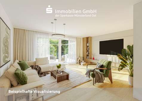 Visualisierung Visualisierung - Reihenmittelhaus in 48157 Münster mit 97m² kaufen