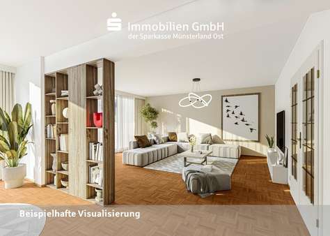Wohnzimmer Wohnzimmer - Reihenendhaus in 48157 Münster mit 140m² kaufen