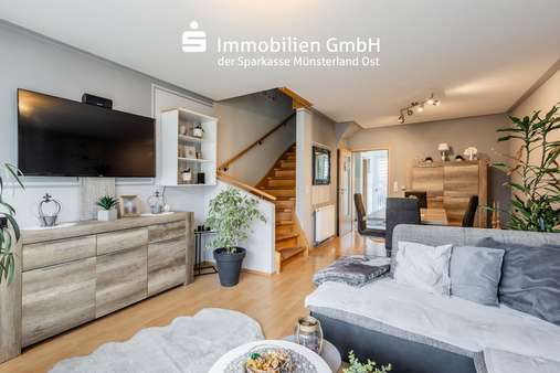 Wohn- und Essbereich Wohn- und Essbereich - Reihenmittelhaus in 59329 Wadersloh mit 105m² kaufen