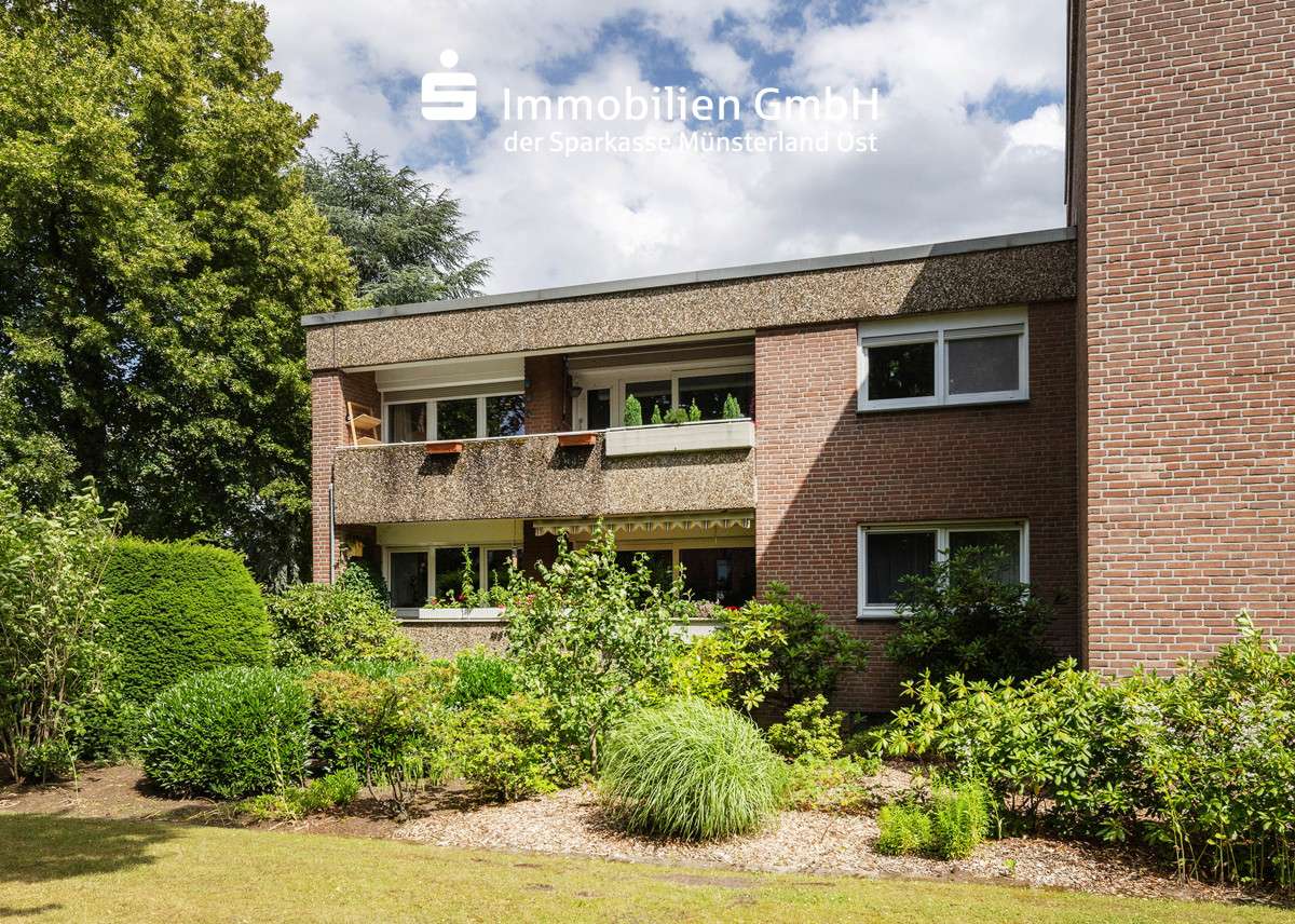 Rückansicht Rückansicht - Etagenwohnung in 48165 Hiltrup mit 78m² kaufen