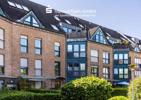 Rückansicht Rückansicht - Maisonette-Wohnung in 48145 Münster mit 97m² kaufen