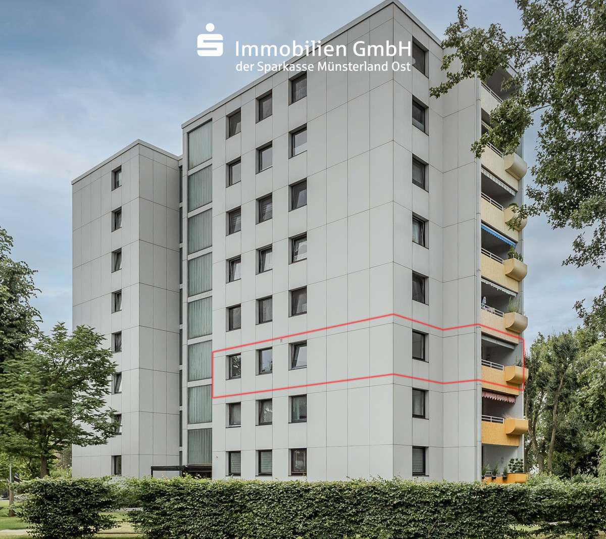 Außenansicht Außenansicht - Etagenwohnung in 59302 Oelde mit 94m² kaufen