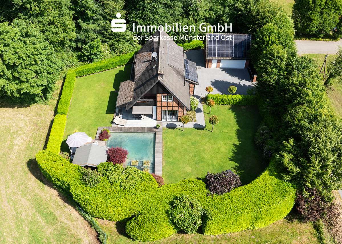 Vogelperspektive Vogelperspektive - Einfamilienhaus in 48163 Münster mit 215m² kaufen