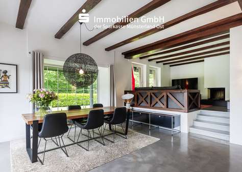 Wohnzimmer Wohnzimmer - Einfamilienhaus in 48163 Münster mit 215m² kaufen