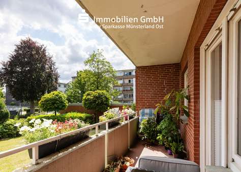 Loggia Loggia - Erdgeschosswohnung in 48159 Münster mit 57m² kaufen