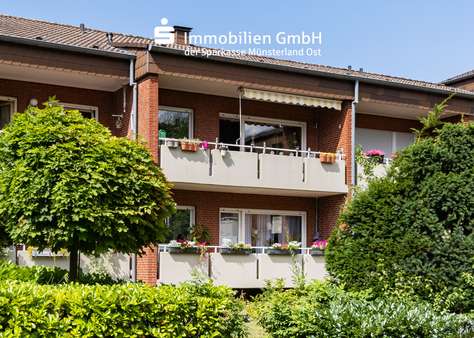 Rückansicht Rückansicht - Erdgeschosswohnung in 48159 Münster mit 57m² kaufen