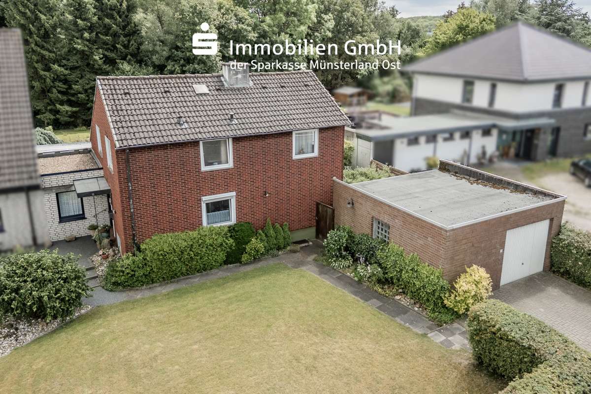 Außenansicht Außenansicht - Einfamilienhaus in 59269 Beckum / Roland mit 105m² kaufen